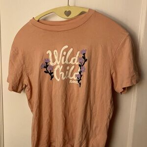 Roots Pink Graphic Tee